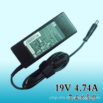 Laptop AC Adaptor Charger for HP 19V 4.74A 90W 7.4x5.0mm